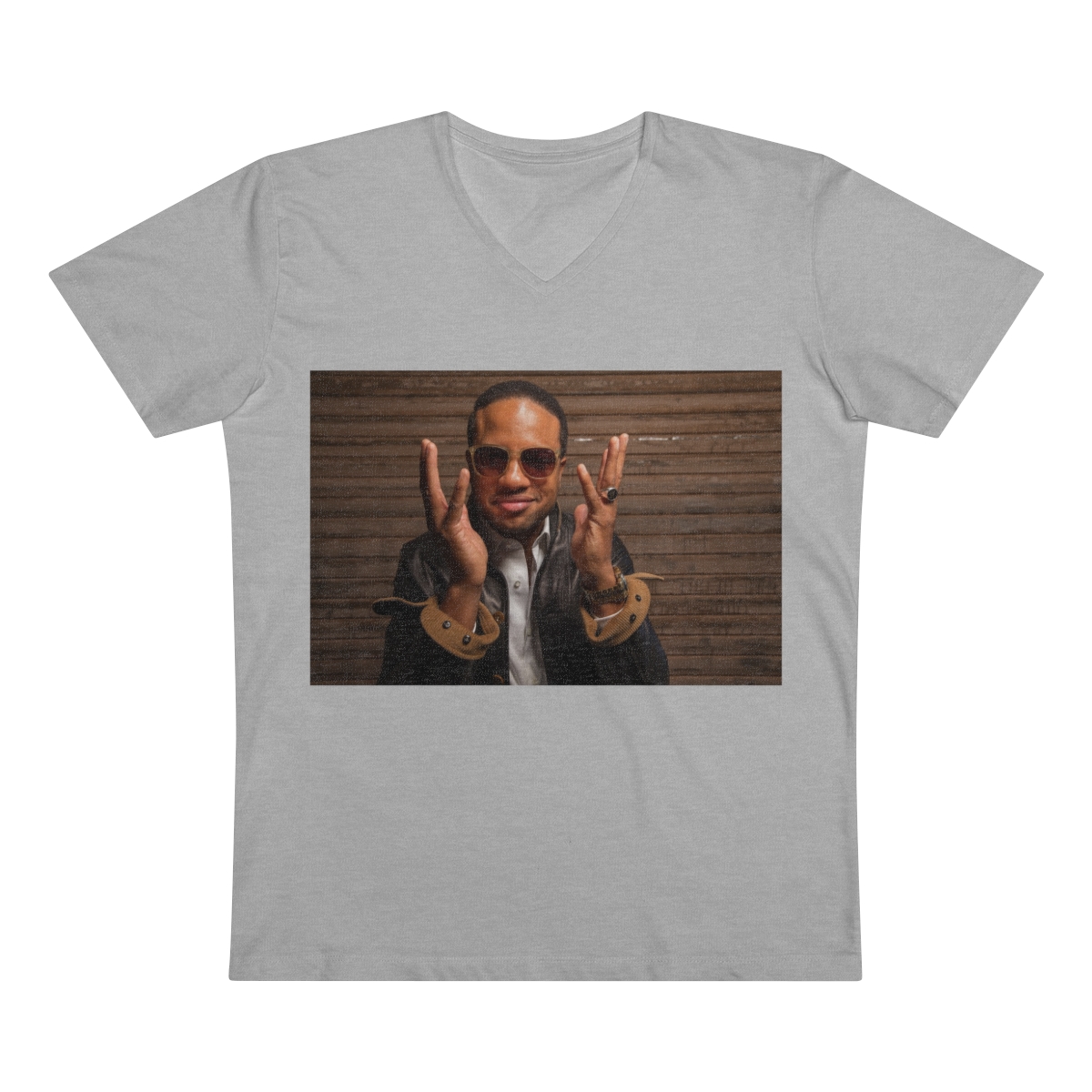 Men’s Presenter V-neck - Image 6